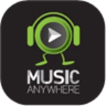 music anywhere android application logo